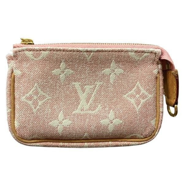 Louis Vuitton Monogram Jacquard Pochette Coin Case Key