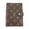 Louis Vuitton Notebook Cover Agenda PM Monogram Canvas Brown