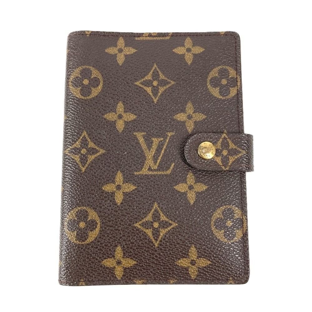 Louis Vuitton Notebook Cover Agenda PM Monogram Canvas Brown