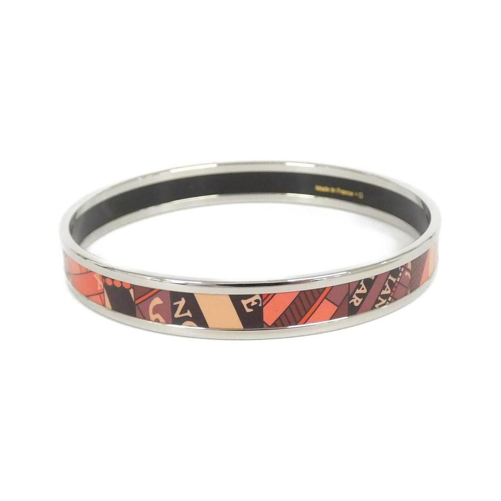 Hermes Bangle Bracelet Silver — view 2