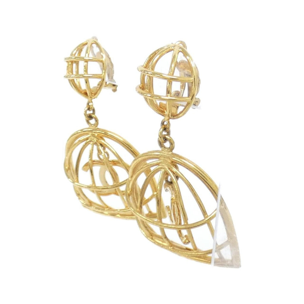 Chanel Vintage Earrings Gold — view 2