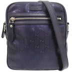 Gucci GG Imprime Shoulder Bag Crossbody Purple 0470
