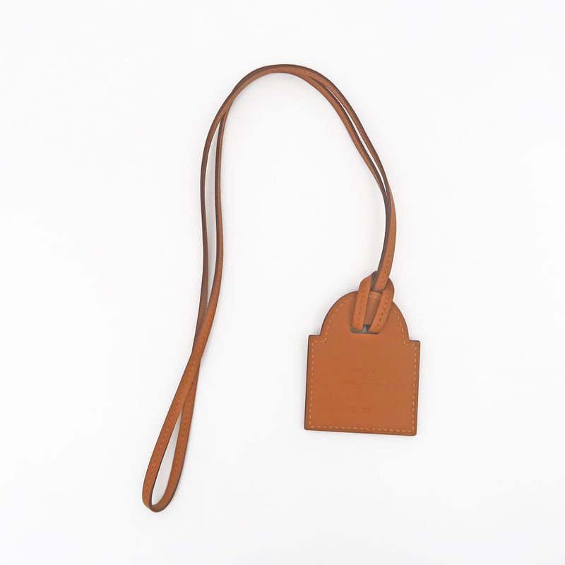 Hermes Necklace H Curiosity Cadena Leather Accessories — view 3