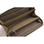 Fendi Long Wallet Women Leather Gray 8 M0374 Selleria — view 6