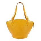 Louis Vuitton Saint Jacques Shopping Epi Tassili Yellow Leather Shoulder