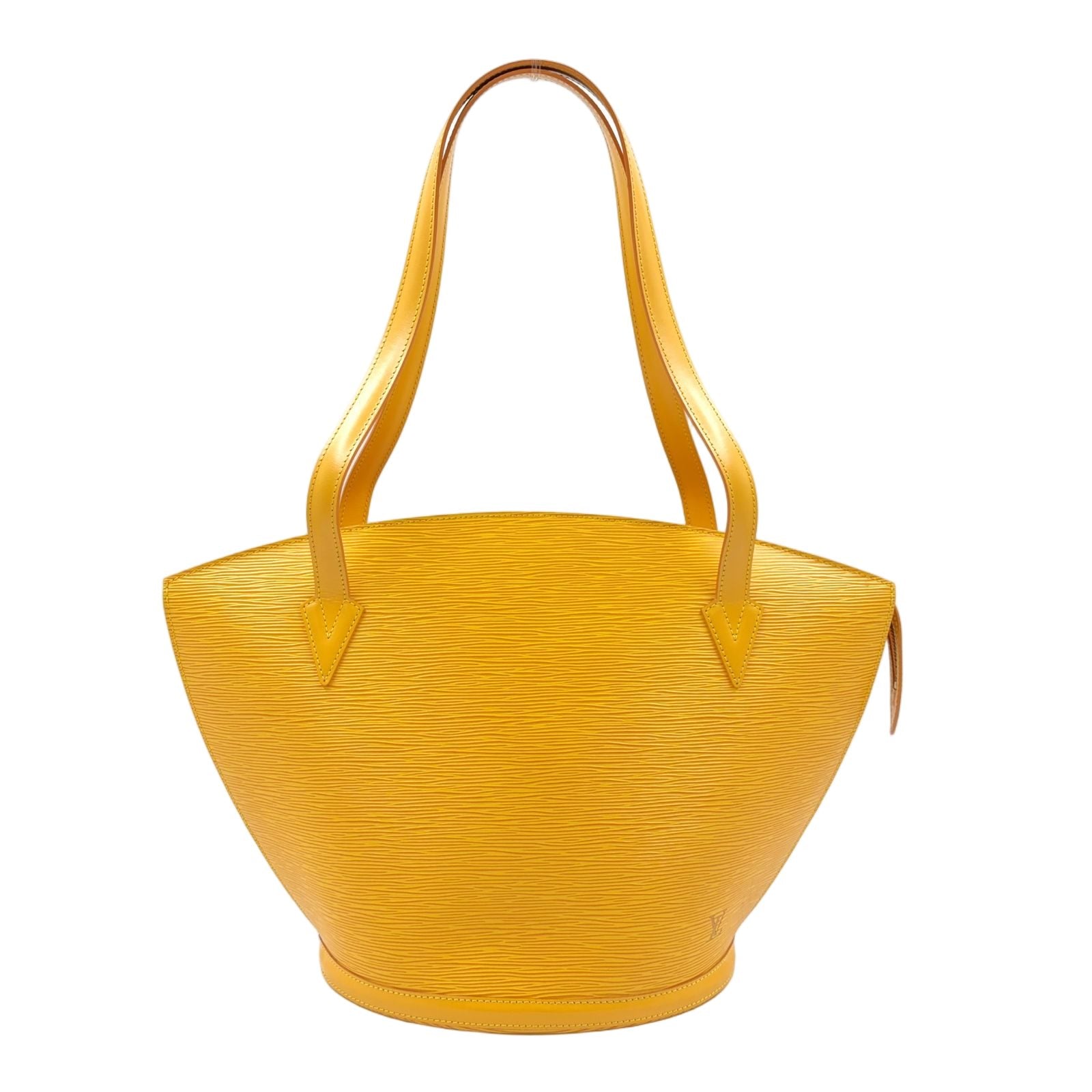 Louis Vuitton Saint Jacques Shopping Epi Tassili Yellow Leather Shoulder