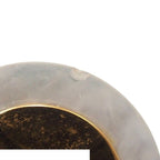 Chanel Earrings CC Logo Gold Black White Metal Shell Plastic — view 5