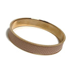Hermes Leather Bracelet GP Bangle — view 3