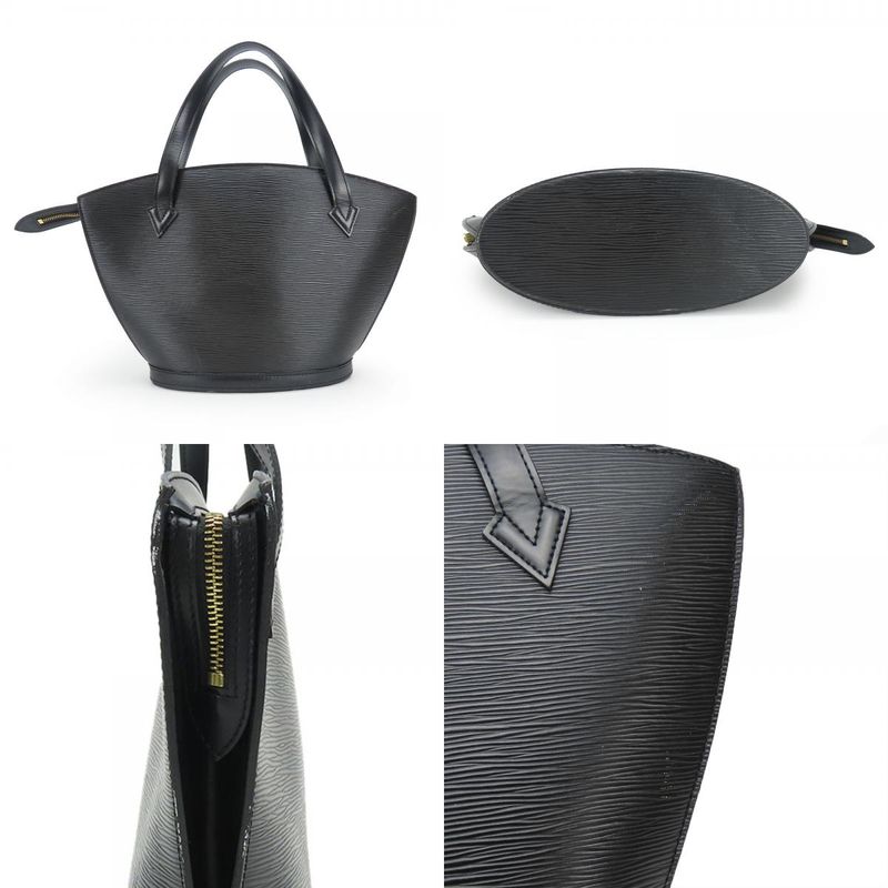 Louis Vuitton Handbag Saint Jacques Epi Leather Noir Black Gold Hardware — view 3
