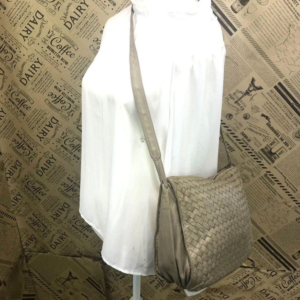 Bottega Veneta Shoulder Bag Pochette Intre Beige Travel — view 3