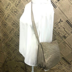 Bottega Veneta Shoulder Bag Pochette Intre Beige Travel — view 3