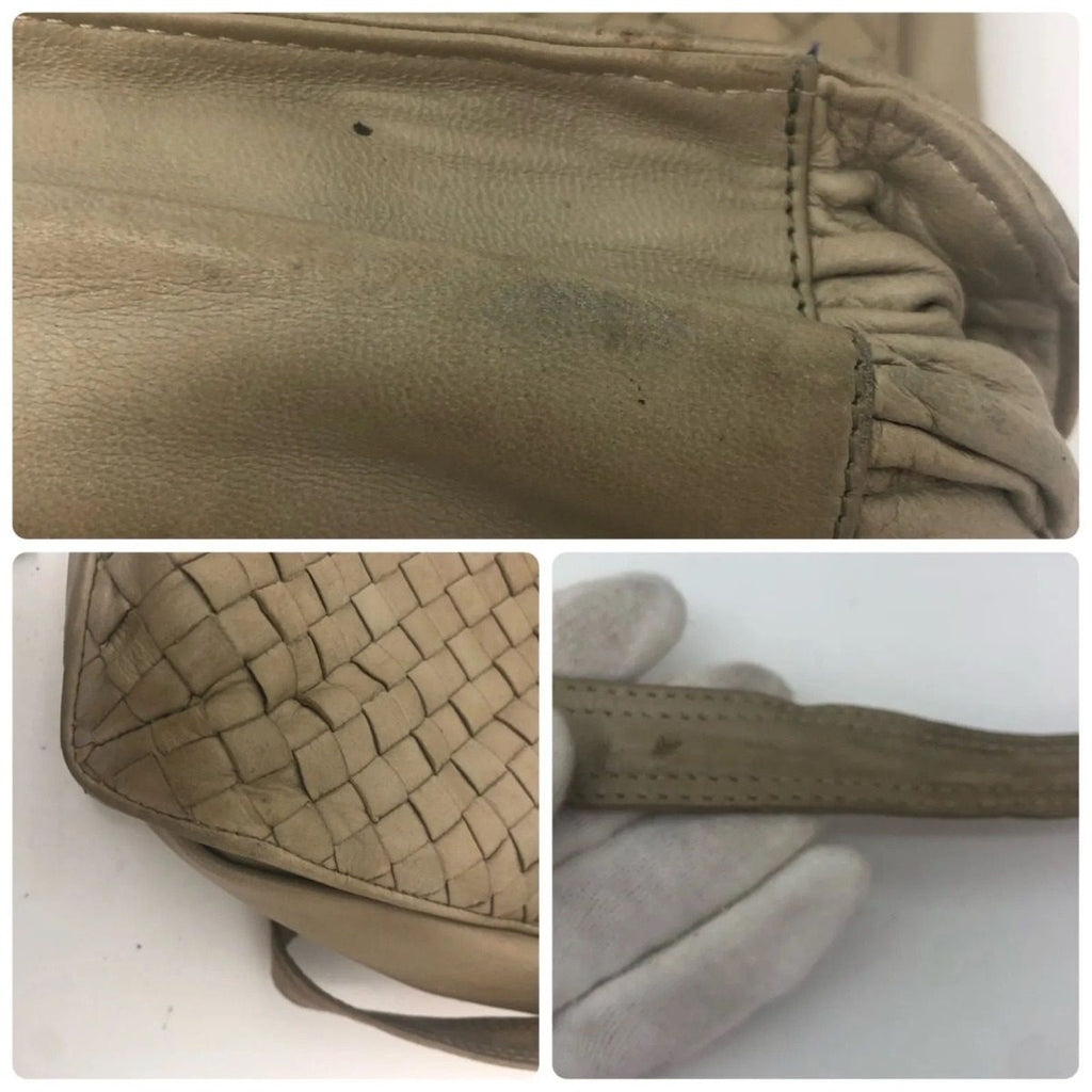 Bottega Veneta Shoulder Bag Pochette Intre Beige Travel — view 8