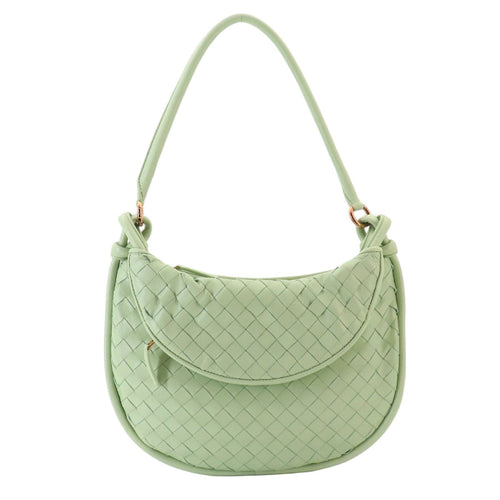 Bottega Veneta Intrecciato Gemelli Shoulder Bag Leather