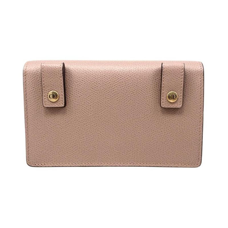 Christian Dior Waist Bag Saddle Belt Pouch S5619 Cwvg-50 pu Logo Pink Beige — view 2