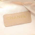 Chanel Shoulder Bag New Travel Line Beige Leather New — view 4