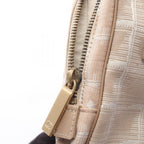 Chanel Shoulder Bag New Travel Line Beige Leather New — view 9