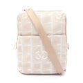 Chanel Shoulder Bag New Travel Line Beige Leather New