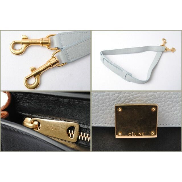 Celine Shoulder Bag Trapeze Small vti.05 lb Light — view 6