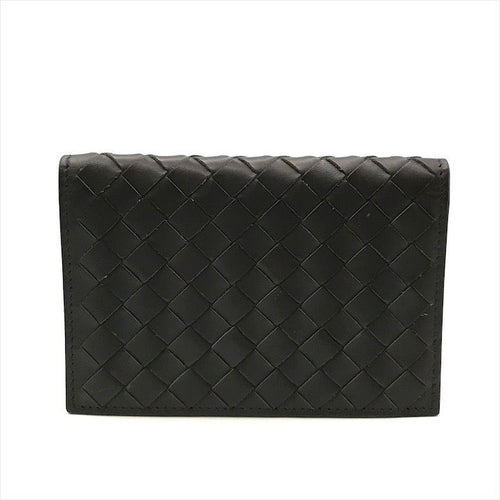 Bottega Veneta Intrecciato Wallet Card Case Brown — view 2