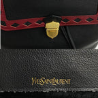 Yves Saint Laurent Vintage Logo Hardware Cutout Leather — view 4