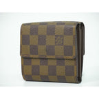 Louis Vuitton Porte Monnaie Bier Cult Cles Di Damier Ebene Fold Wallet — view 2