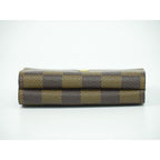 Louis Vuitton Porte Monnaie Bier Cult Cles Di Damier Ebene Fold Wallet — view 5