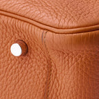 Hermes Lindy 34 Shoulder Bag Taurillon Clemence Orange Poppy — view 8