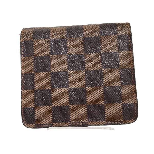 Louis Vuitton Damier Wallet With Zipped Pocket For Cards Compact — view 3