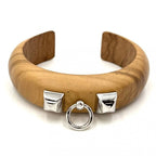 Hermes Bangle Collierd Chien Bracelet Accessories Small Wood — view 3