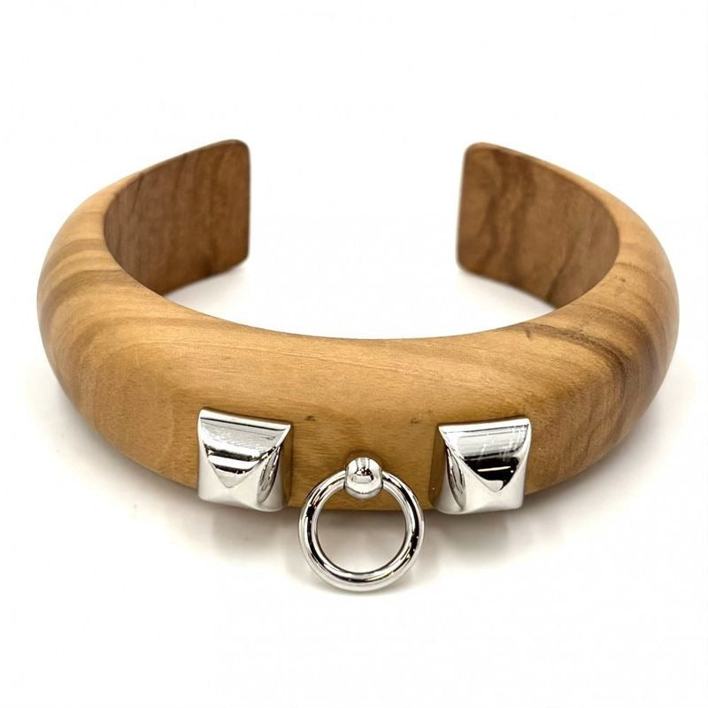 Hermes Bangle Collierd Chien Bracelet Accessories Small Wood — view 3