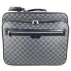 Louis Vuitton Travel Bag Pilot Case Damier Graphite Canvas Black