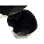 Chanel Vanity Bag Bicolore Black Leather Quilted — view 4