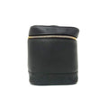 Chanel Vanity Bag Bicolore Black Leather Quilted