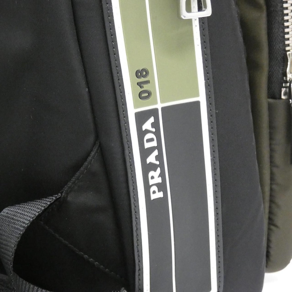 Prada Backpack Black Silver — view 5