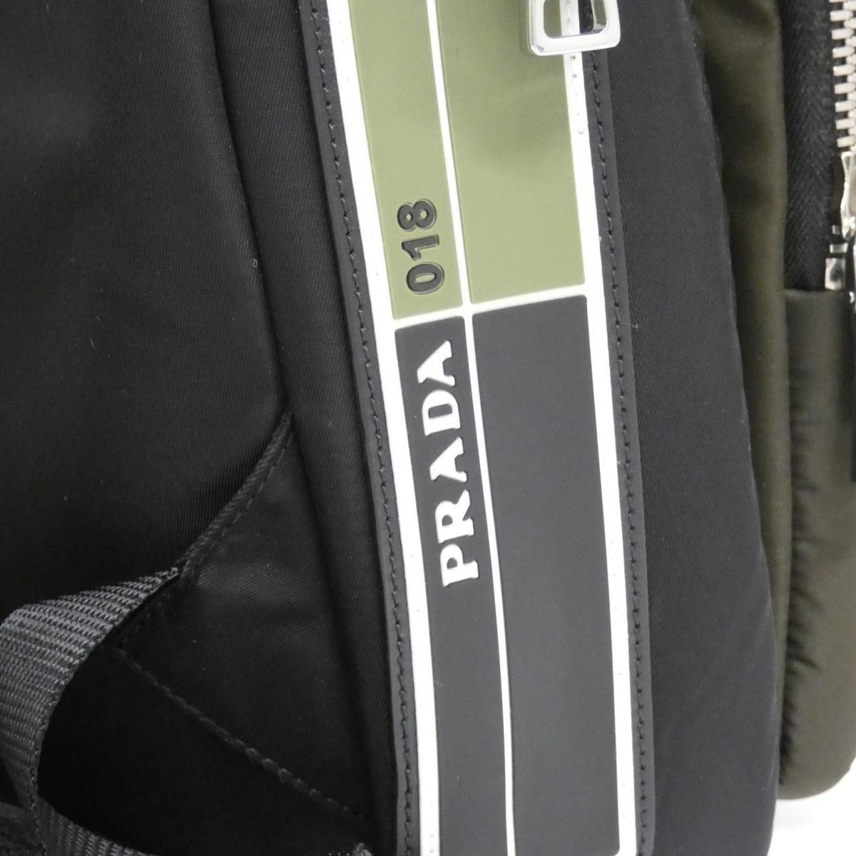 Prada Backpack Black Silver — view 5