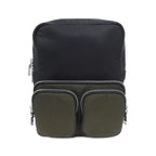 Prada Backpack Black Silver