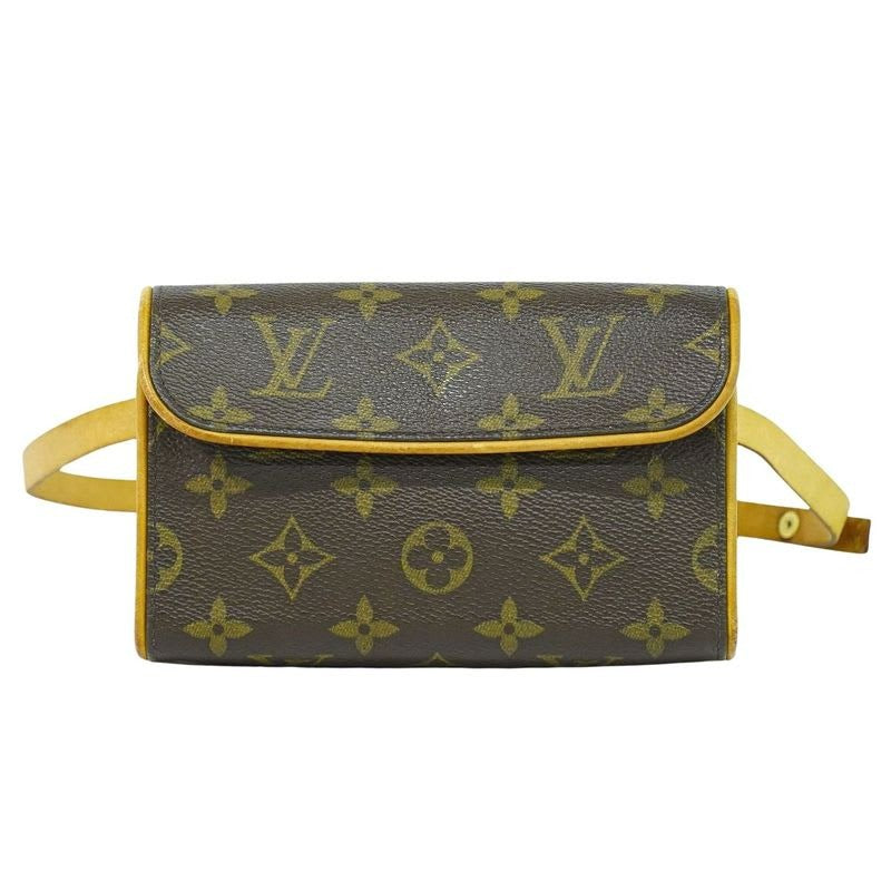 Louis Vuitton Pochette Florentine Monogram Waist Pouch Brown