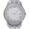 Gucci G Class 5500 M Stainless Steel Quartz Analog Display Silver Dial