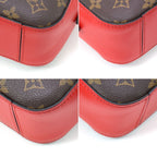 Louis Vuitton Monogram Saintonge Coquelicot Shoulder Bag — view 8