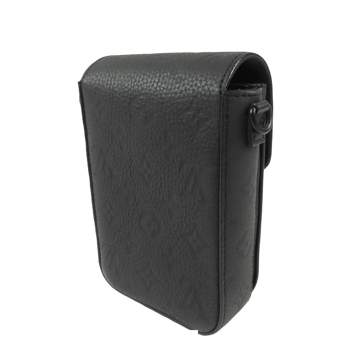 Louis Vuitton S Lock Vertical Wearable Wallet Noir Black Monogram Taurillon — view 2