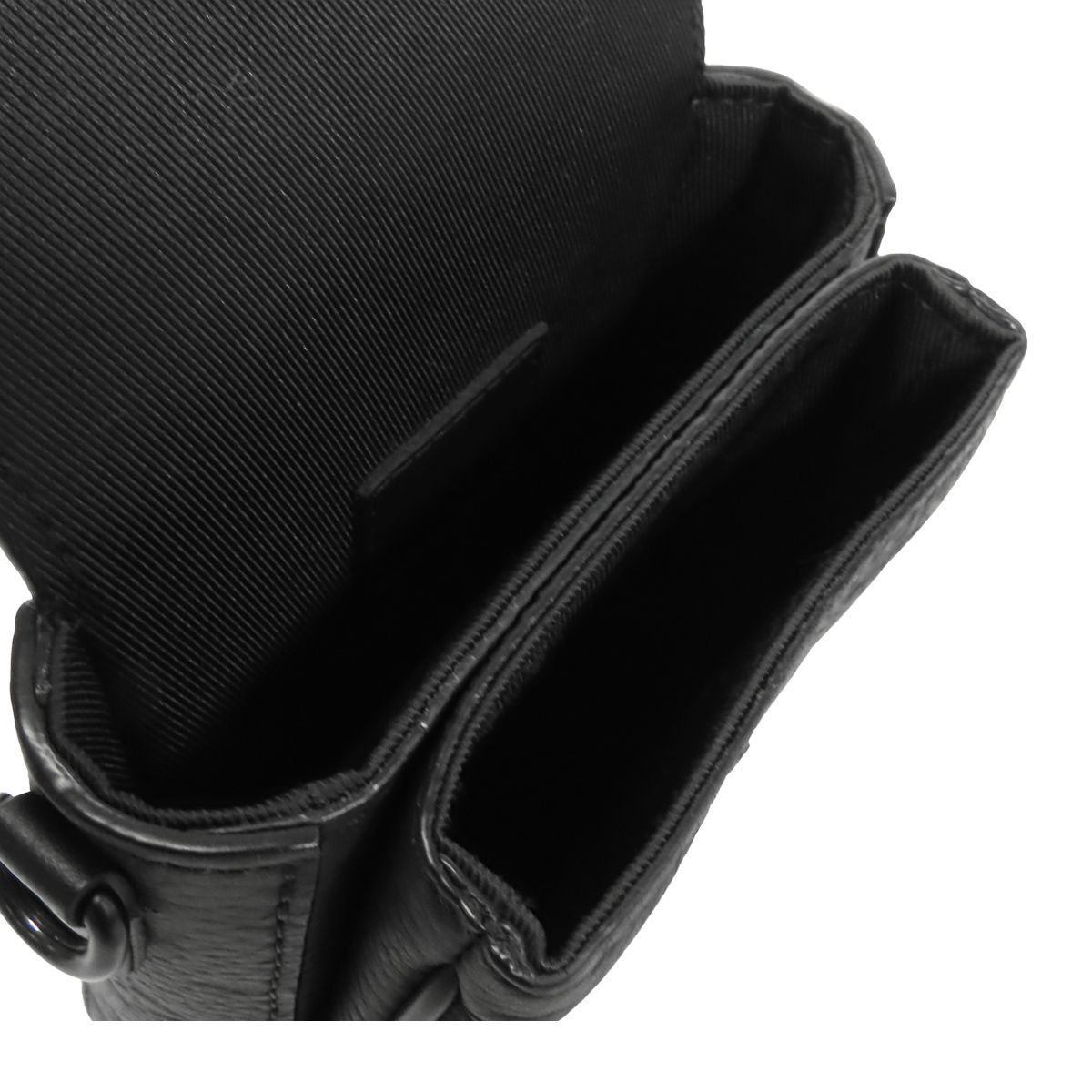 Louis Vuitton S Lock Vertical Wearable Wallet Noir Black Monogram Taurillon — view 4
