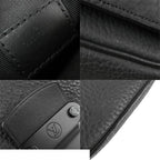 Louis Vuitton S Lock Vertical Wearable Wallet Noir Black Monogram Taurillon — view 6
