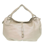 Celine Bittersweet Leather Champagne Silver Handbag