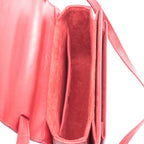 Saint Laurent Paris Shoulder Bag Belle Chasse Red Leather — view 3