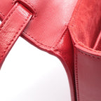 Saint Laurent Paris Shoulder Bag Belle Chasse Red Leather — view 8