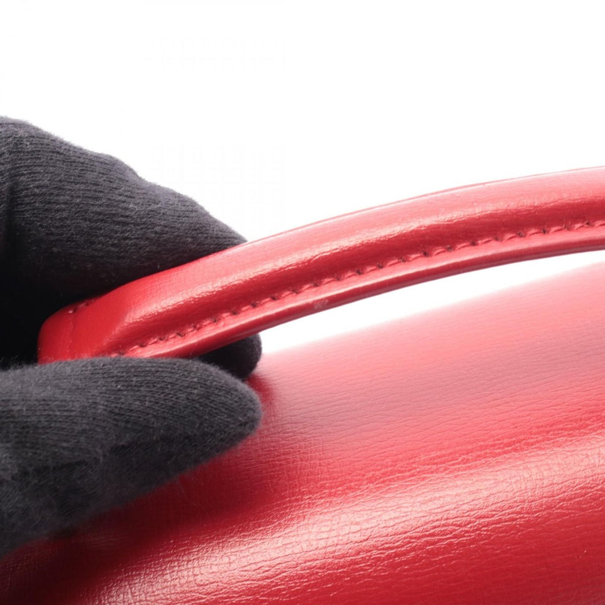Saint Laurent Paris Shoulder Bag Belle Chasse Red Leather — view 9