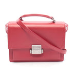 Saint Laurent Paris Shoulder Bag Belle Chasse Red Leather