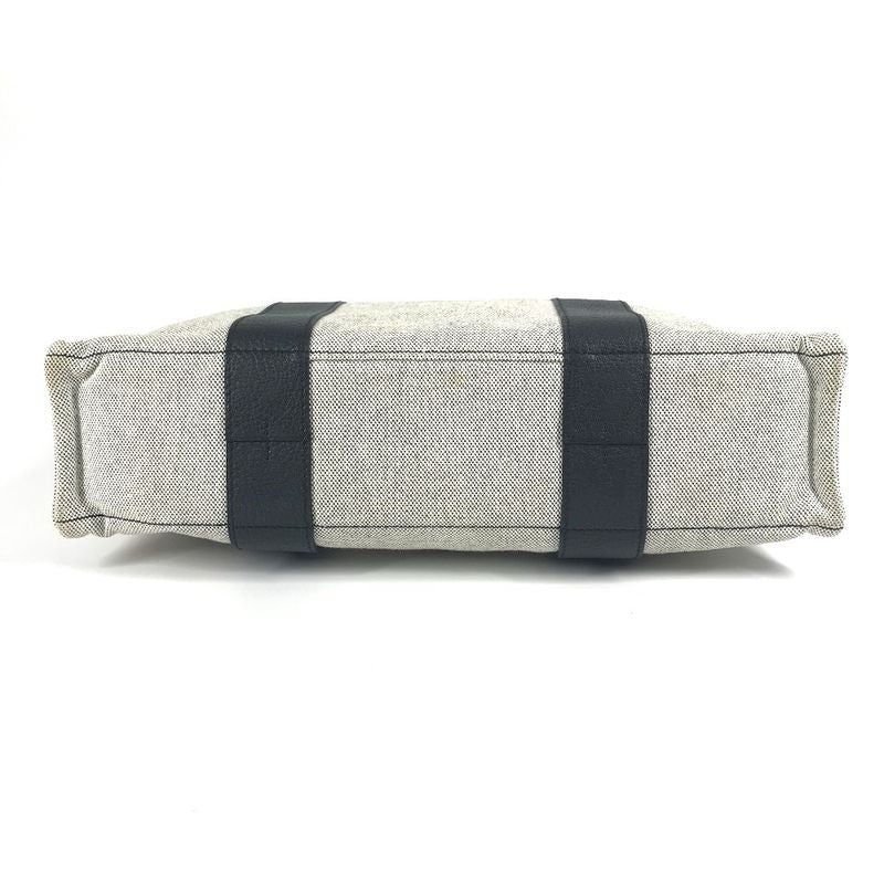 Hermes Handbag Sac Arne MM Toile Ash Black — view 5