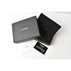 Chanel Coin Case Mini Wallet Compact Trifold Caviar — view 9