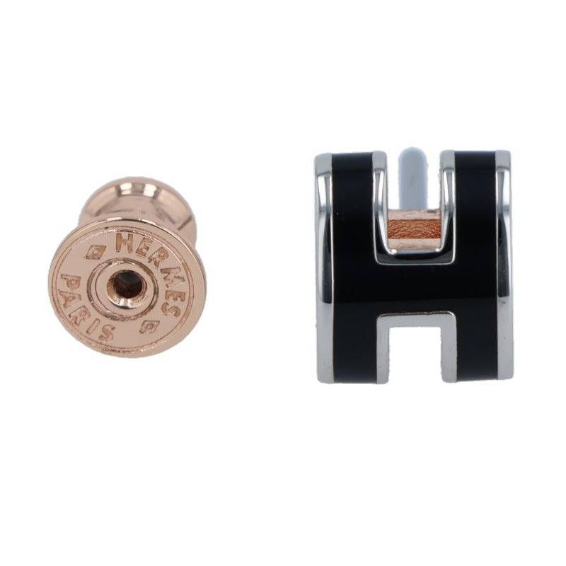 Hermes Mini Pop Ash H Earrings — view 4